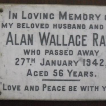 RAW Alan Wallace -1942