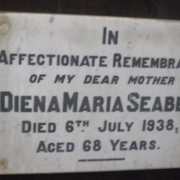 SEABER Diena Maria -1938