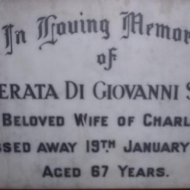 SEALY Liberata Di Giovanni -1950