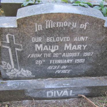DIVAL Maud Mary 1907-1982