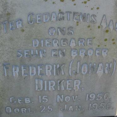 DIRKER Frederik 1950-1956