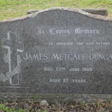 DUNCAN James Metcalf -1965