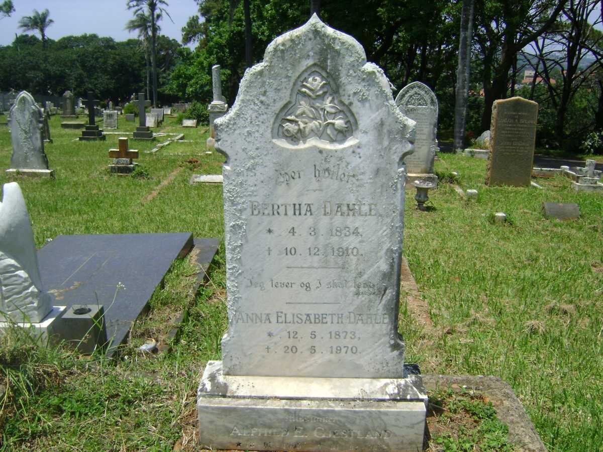DAHLE Bertha 1834-1910 :: DAHLE Anna Elisabeth 1873-1970