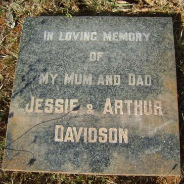 DAVIDSON Arthur &amp; Jessie