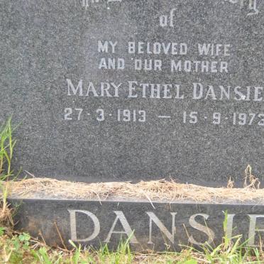 DANSIE Mary Ethel 1913-1973