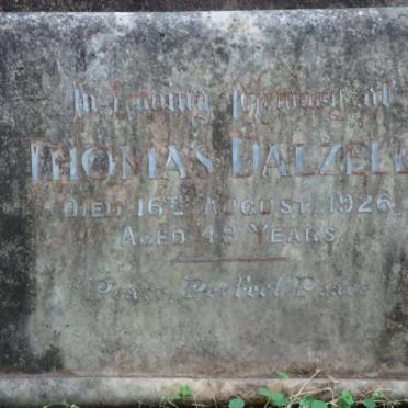 DALZELL Thomas -1926