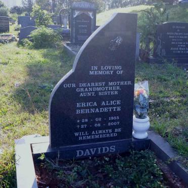DAVIDS Erica Alice Bernadette 1955-2007