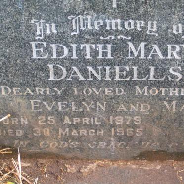 DANIELLS Edith Mary 1879-1965