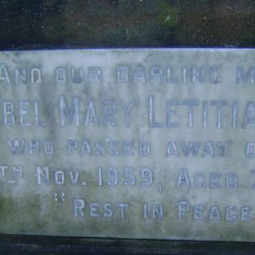 DALAIS Kenneth Norman -1951 &amp; Mabel Mary Letitia -1959 :: FOSTER Noreen M. -1966