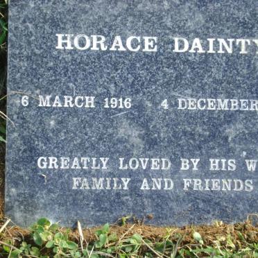DAINTY Horace 1916-2006