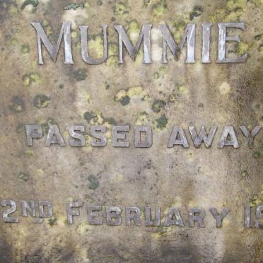 DANIELS Ellen Amelia -1936