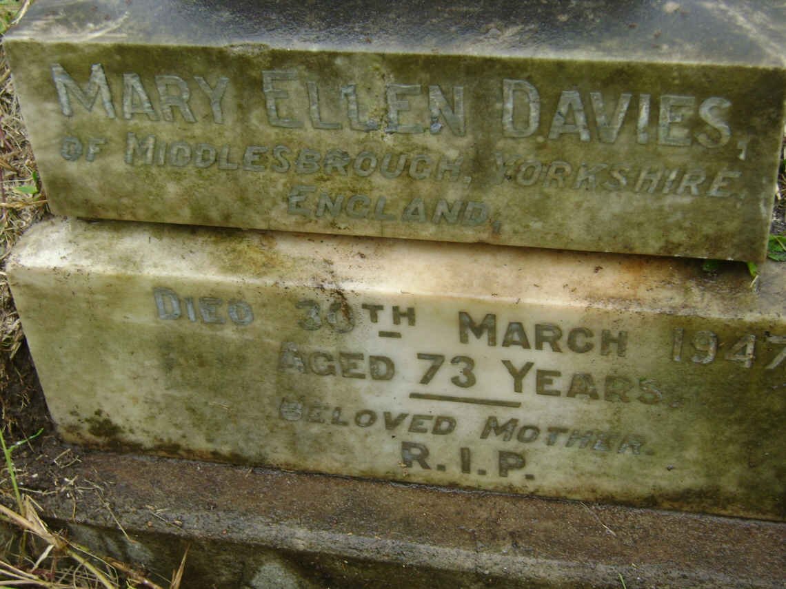 DAVIES Mary Ellen -1947