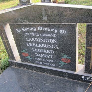 DAMOYI Larrington Zwelebunga Leonard 1941-2004