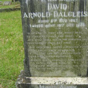 DALGLEISH David Arnold 1867-1946