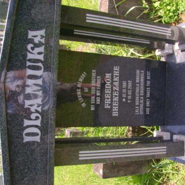 DLAMUKA Freedom Bhekezakhe 1961-2002