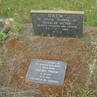 DREW Douglas Victor -1952 :: PREEN Thelma 1914-1997