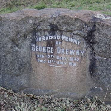 DREWRY George 1872-1931