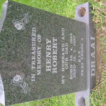 DRAAI Henry Robert 1929-1997