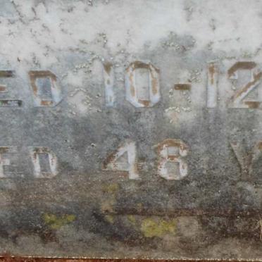 DRUMMOND Joseph Sydney de Souza -1948