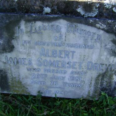 DREW Albert James Somerset -1951