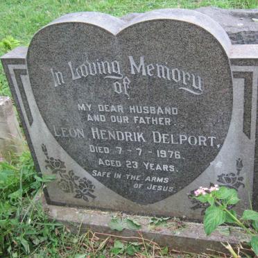 DELPORT Leon Hendrik -1976