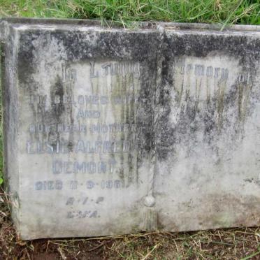 DEMONT Elsie Alfreda formerly HANSON nee PARKIN 1903 -1961