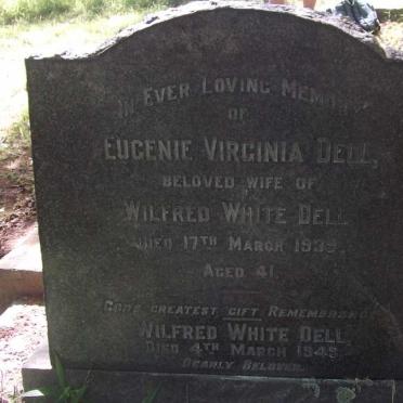 DELL Wilfred White -1949 &amp; Eugenie Virginia -1939