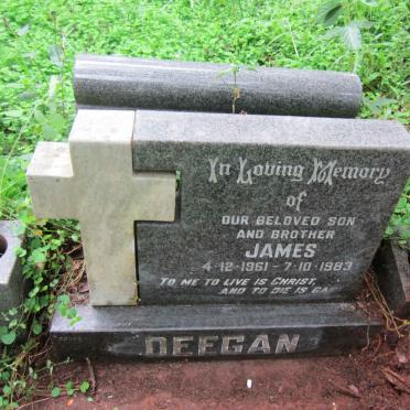 DEEGAN James 1961-1983