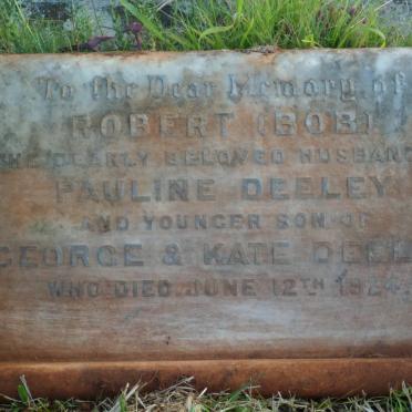 DEELEY Robert -1924