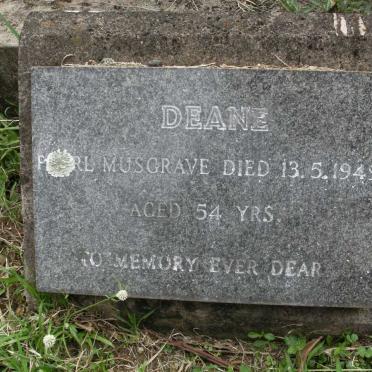 DEANE Pearl Musgrave -1949