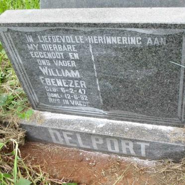 DELPORT William Ebenezer 1947-1992