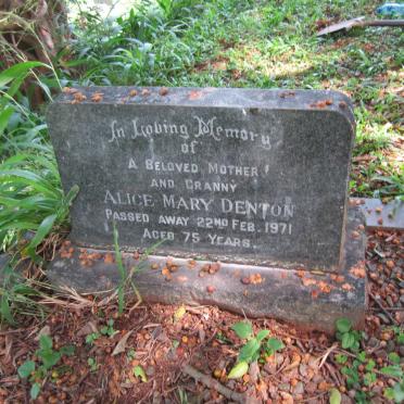 DENTON Alice Mary -1971