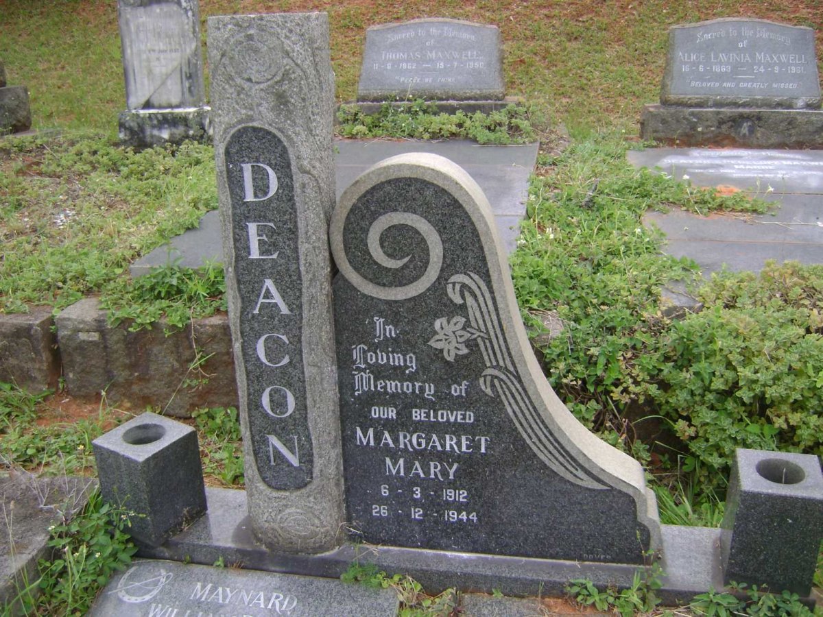 DEACON Margaret Mary 1912-1944