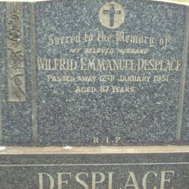 DESPLACE Wilfrid Emmanuel -1951