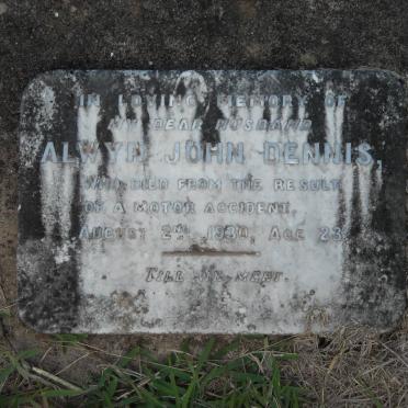 DENNIS Alwyn John -1930