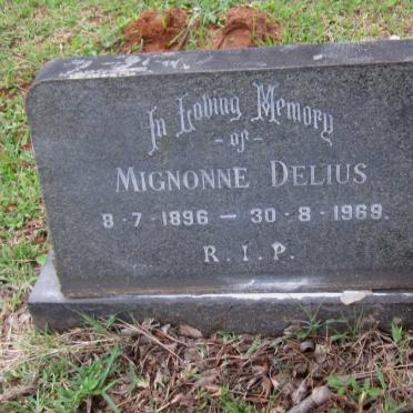DELIUS Mignonne 1896-1969