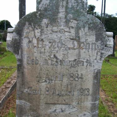 DEHN Alfred 1884-1913