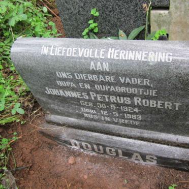 DOUGLAS Johannes Petrus Robert 1924-1983