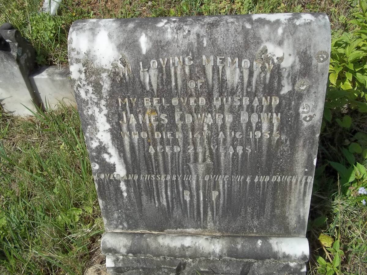 DOWN James Edward  -1934