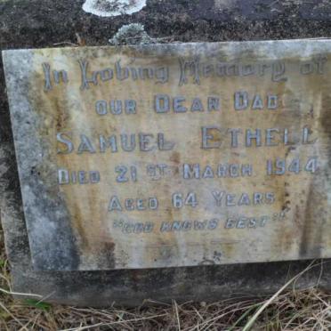 ETHELL Samuel -1944