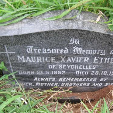 ETHEVE Maurice Xavier 1952-1978