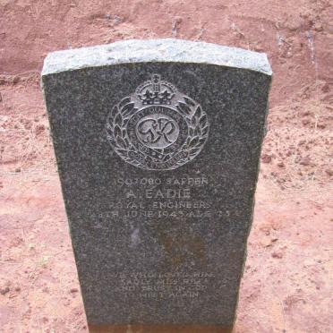 EADIE Alexander -1943