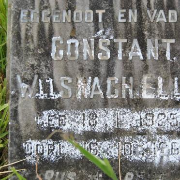 ELLIS Constant Wilsnach 1925-1967