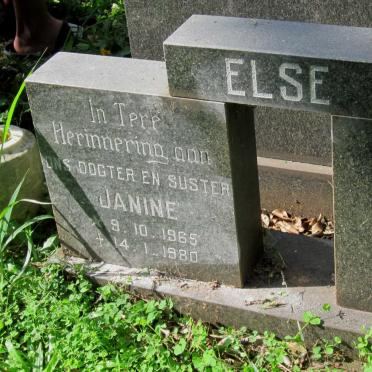 ELSE Janine 1965-1980