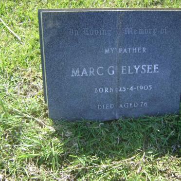 ELYSEE Marc G. 1905-