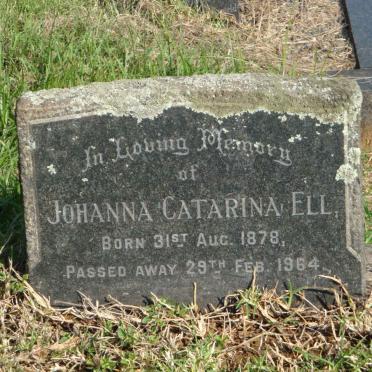 ELL Johanna Catarina 1878-1964