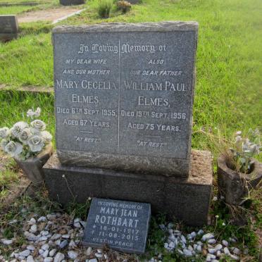 ELMES William Paul -1956 &amp; Mary Cecelia -1955 :: ROTHBART Mary Jean 1917-2015