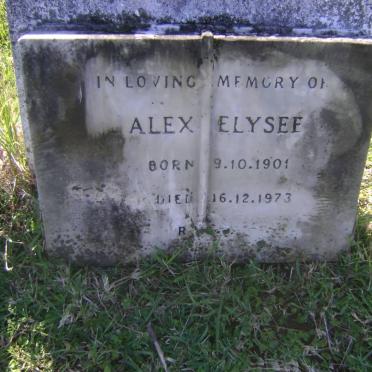ELYSEE Alex 1901-1973