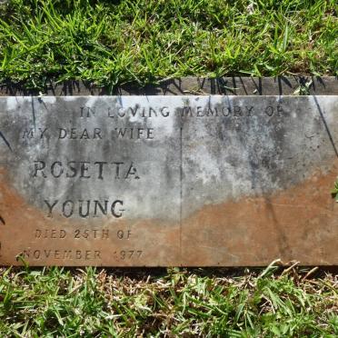 YOUNG Rosetta -1977
