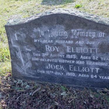 ELLIOTT Roy -1965 &amp; Jock -1980